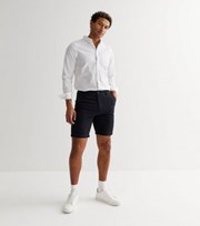 New Look Navy Straight Fit Chino Shorts